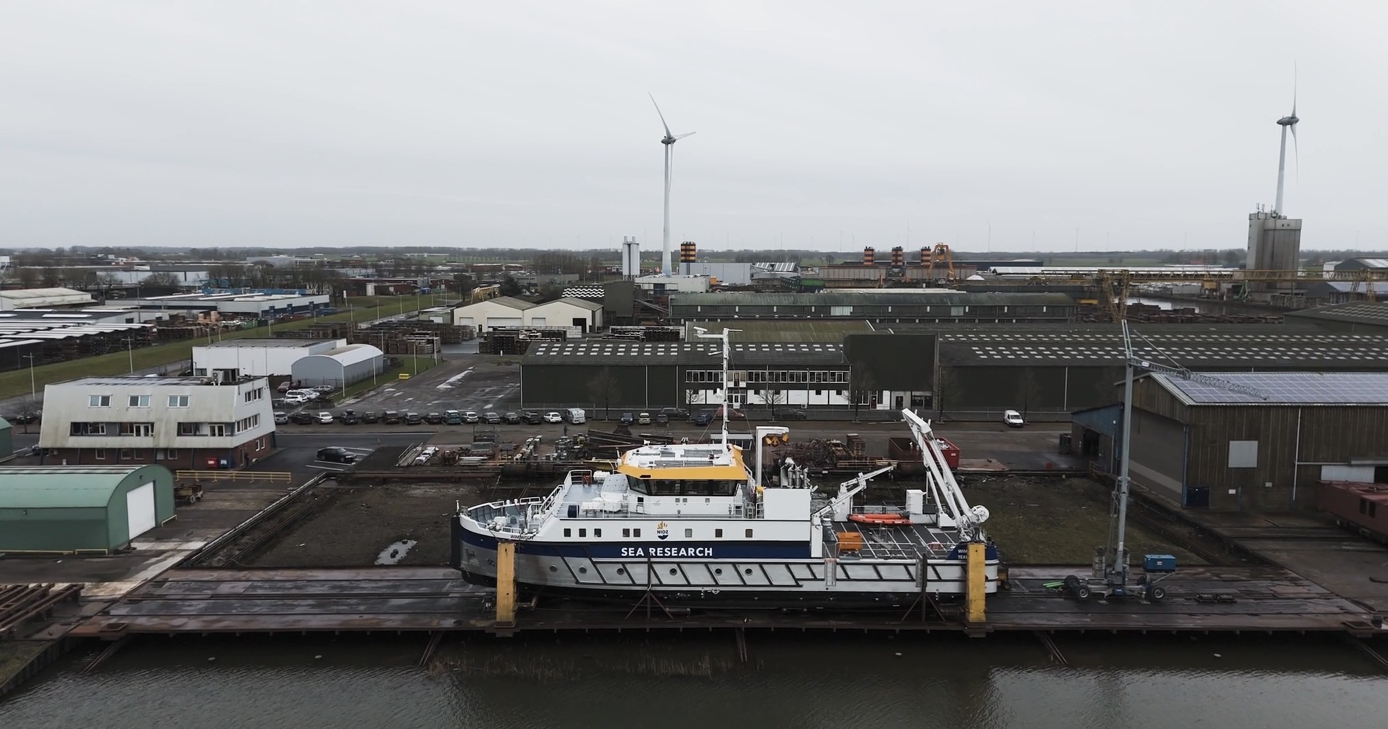 front shot of sustainable new ship at shipyard.jpg